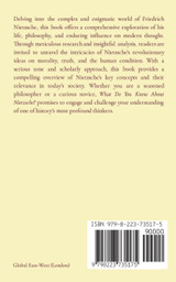 What Do You Know About Nietzsche? What Do You Know About Nietzsche?