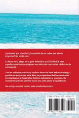 La línea en la playa La línea en la playa