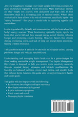 Leptin Resistance Diet Leptin Resistance Diet