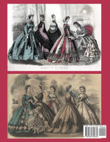 A Year in Civil War Fashions Vintage Ephemera Cut & Collage with Godey's Lady's Book