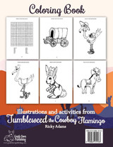 Tumbleweed the Cowboy Flamingo Coloring Book Tumbleweed the Cowboy Flamingo Coloring Book