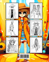 Fashion Design Coloring Book for Girls Fashion Design Coloring Book for Girls