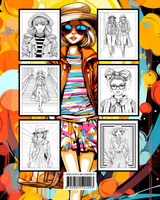 Fashion Coloring Book for Teen Girls Fashion Coloring Book for Teen Girls