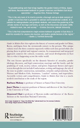 Gender in Modern East Asia