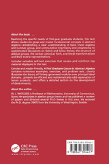 A First Graduate Course in Abstract Algebra
