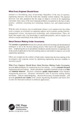 What Every Engineer Should Know About Decision Making Under Uncertainty