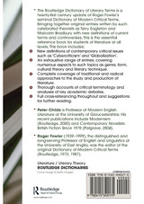 The Routledge Dictionary of Literary Terms