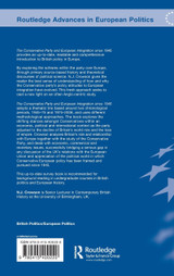The Conservative Party and European Integration since 1945