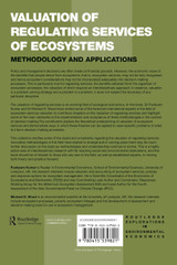 Valuation of Regulating Services of Ecosystems