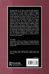 The Marital Economy in Scandinavia and Britain 1400-1900