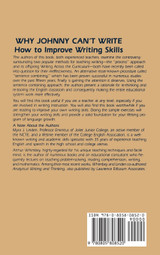 Why Johnny Can't Write