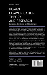 Human Communication Theory and Research