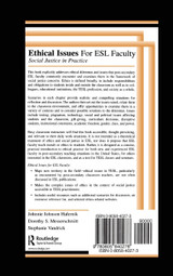 Ethical Issues for Esl Faculty