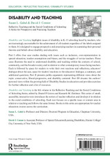 Disability and Teaching