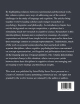 Compositionality and Concepts in Linguistics and Psychology Compositionality and Concepts in Linguistics and Psychology
