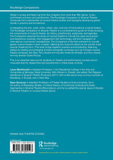 The Routledge Companion to Musical Theatre The Routledge Companion to Musical Theatre