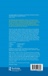 The Age of German Idealism The Age of German Idealism