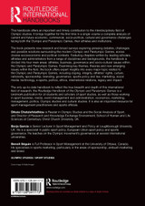 Routledge Handbook of the Olympic and Paralympic Games Routledge Handbook of the Olympic and Paralympic Games