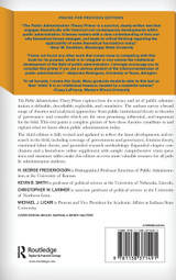 The Public Administration Theory Primer The Public Administration Theory Primer