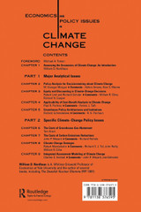 Economics and Policy Issues in Climate Change Economics and Policy Issues in Climate Change