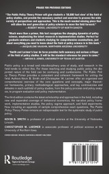 The Public Policy Theory Primer The Public Policy Theory Primer