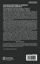 Austrian Historical Memory and National Identity