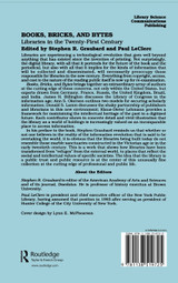 Books, Bricks and Bytes