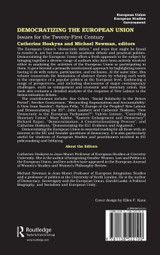 Democratizing the European Union Democratizing the European Union