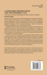 Landmarks Preservation and the Property Tax