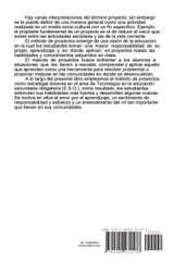 EL MÉTODO DE PROYECTOS COMO TÉCNICA DIDÁCTICA EN LA EDUCACIÓN SECUNDARIA EL MÉTODO DE PROYECTOS COMO TÉCNICA DIDÁCTICA EN LA EDUCACIÓN SECUNDARIA