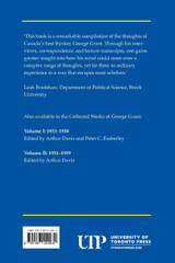 Collected Works of George Grant