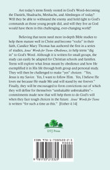 Jesus' Words for Teens--Obedience Jesus' Words for Teens--Obedience