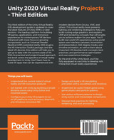Unity 2020 Virtual Reality Projects - Third Edition