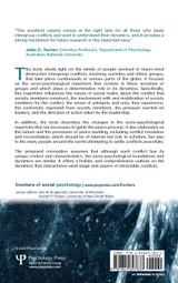 Intergroup Conflicts and Their Resolution Intergroup Conflicts and Their Resolution