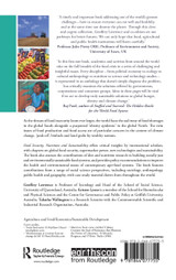 Food Security, Nutrition and Sustainability Food Security, Nutrition and Sustainability