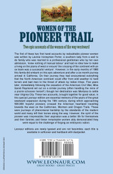 Women of the Pioneer Trail Women of the Pioneer Trail
