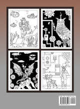 Steampunk Style Coloring Book Steampunk Style Coloring Book