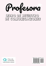 Profesora Libro de Registro de Comunicaciones