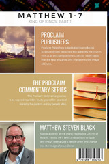 Matthew 1-7 (The Proclaim Commentary Series) Matthew 1-7 (The Proclaim Commentary Series)