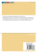 Einflussfaktoren auf die Quantität der Nachhaltigkeitsberichterstattung deutscher Unternehmen