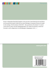 Die Revolution 1848/ 1849 in Deutschland. Eine gescheiterte Revolution?