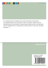 Leistungsbewertung im Offenen Unterricht. Ändert sich mit der Lernkultur auch die Leistungskultur?