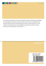La responsabilité sociétale des entreprises dans la protection de l'environnement au Cameroun La responsabilité sociétale des entreprises dans la protection de l'environnement au Cameroun