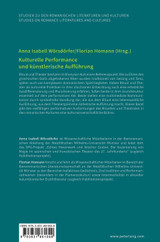 Kulturelle Performance und kuenstlerische Auffuehrung