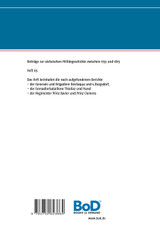 Die Berichte der sächsischen Truppen aus dem Feldzug 1806 (VI)
