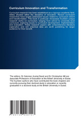 Curriculum Innovation and Transformation