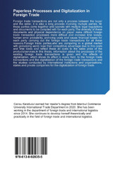 Paperless Processes and Digitalization in Foreign Trade