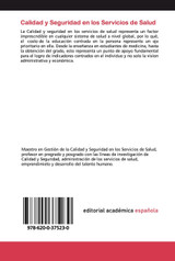 Calidad y Seguridad en los Servicios de Salud Calidad y Seguridad en los Servicios de Salud