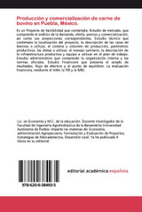 Producción y comercialización de carne de bovino en Puebla, México. Producción y comercialización de carne de bovino en Puebla, México.