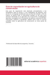Guía de capacitación en agricultura de conservación